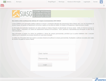 Tablet Screenshot of dw.comprasnet.gov.br
